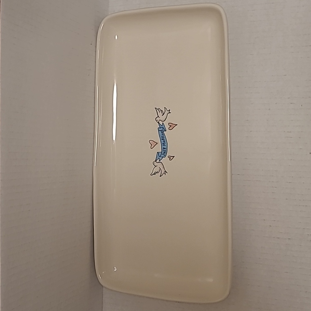 Rae Dunn Just Married Platter